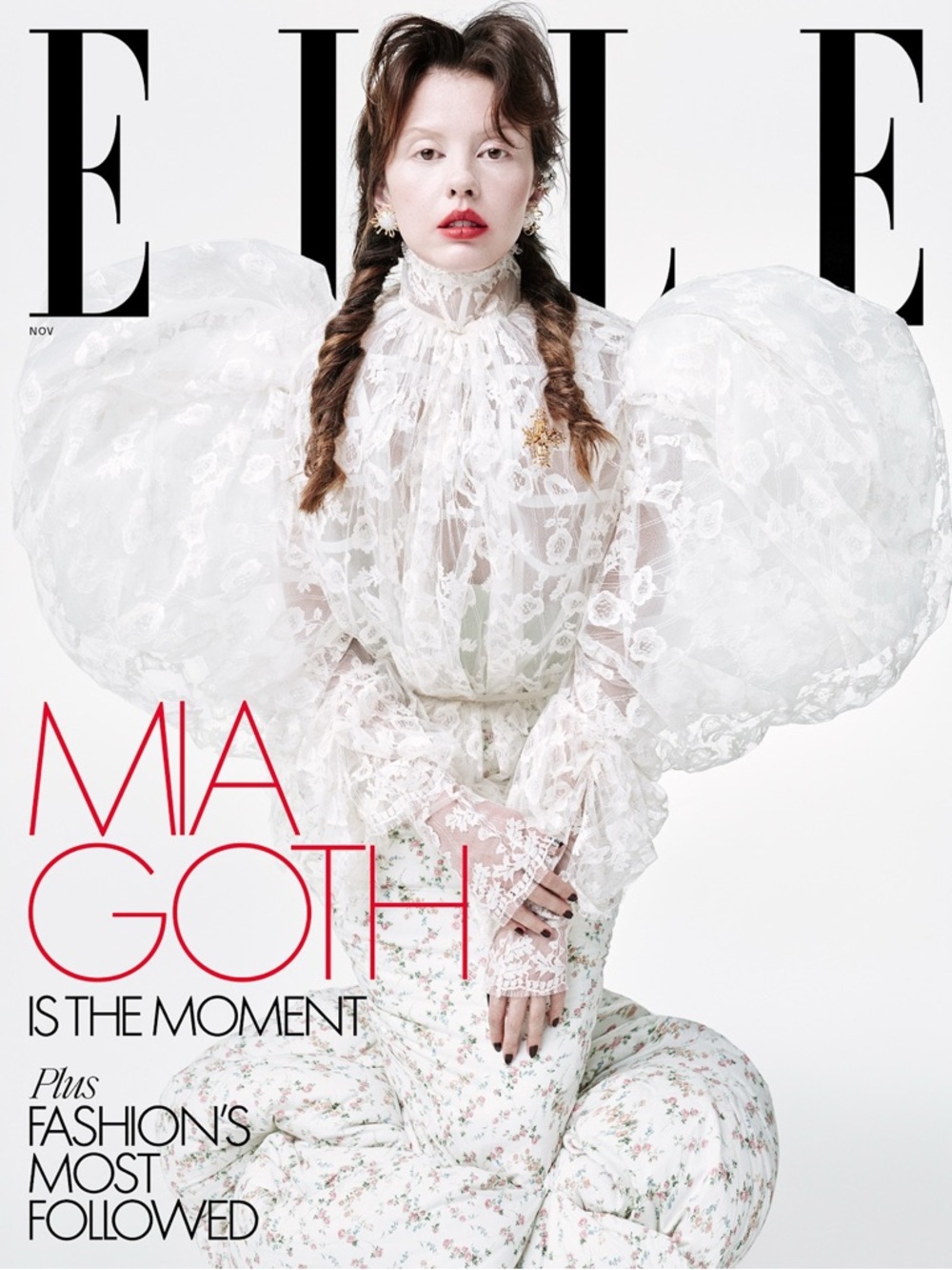 ELLE NOVEMBER 2025 - Featuring Actress Mia Goth